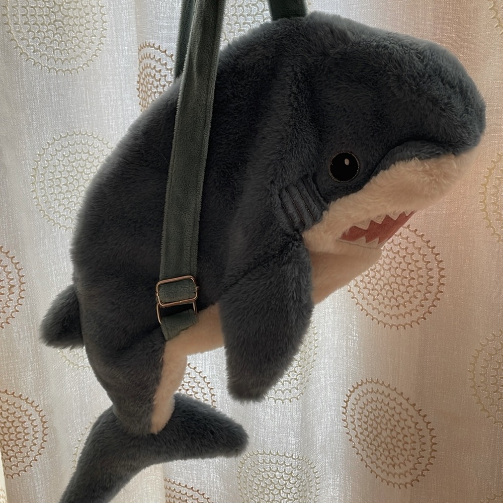 Kid’s Plush Shark Backpack - Mon Ami Designs